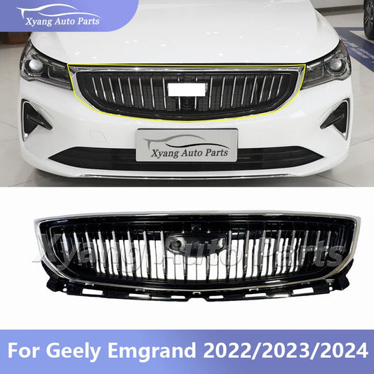 Front Bumper Grille Center Grille For Geely Emgrand 2022 2023 2024 Radiator Bumper Grille sayaragear