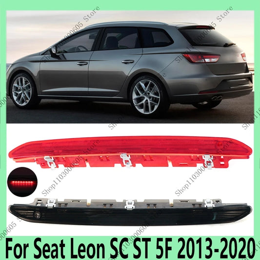 For Seat Leon SC ST 5F 2013-2020 Auto Accessories Rear Bumper Light LED High Brake Light Indicator 5F0945097 5F0945097D - sayaragear