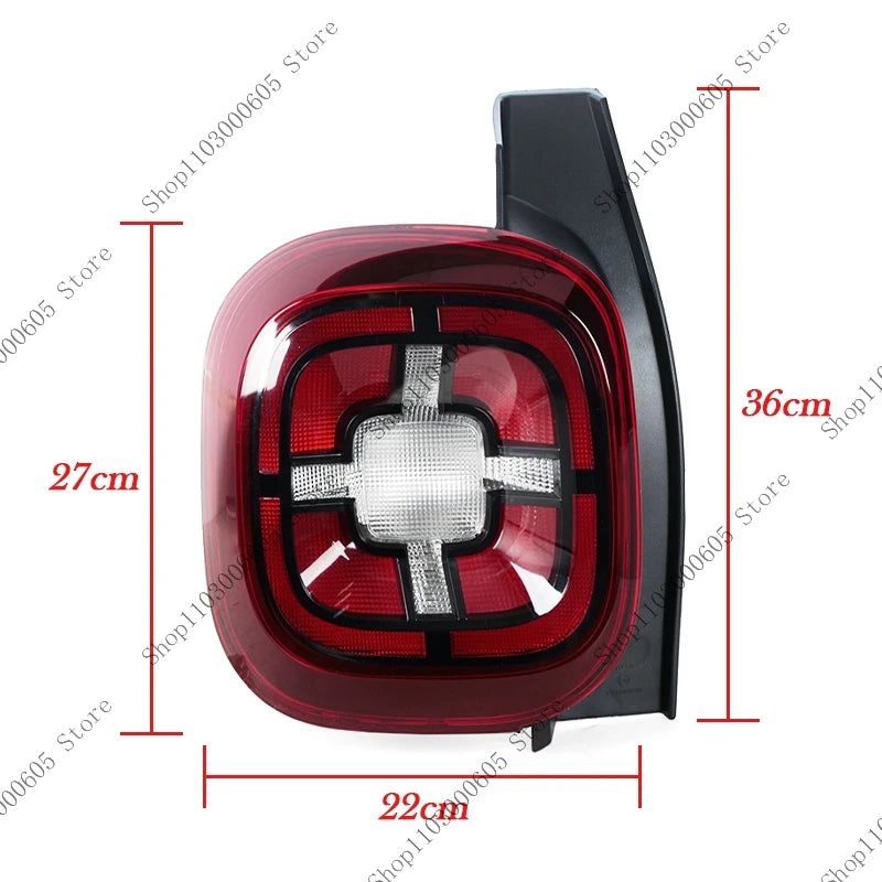 For Renault Dacia Duster 2017-2021 Automobile Accessories Tail Light Assembly Turn Signal Brake Light Daytime Running Light sayaragear