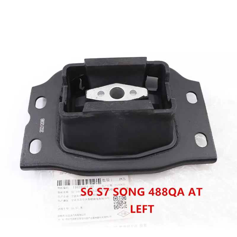 1pcs Engine Suspension Cushion for BYD S6 2.0 Engine Foot Glue Transmission Support Bracket Pad Car Accessories - sayaragear