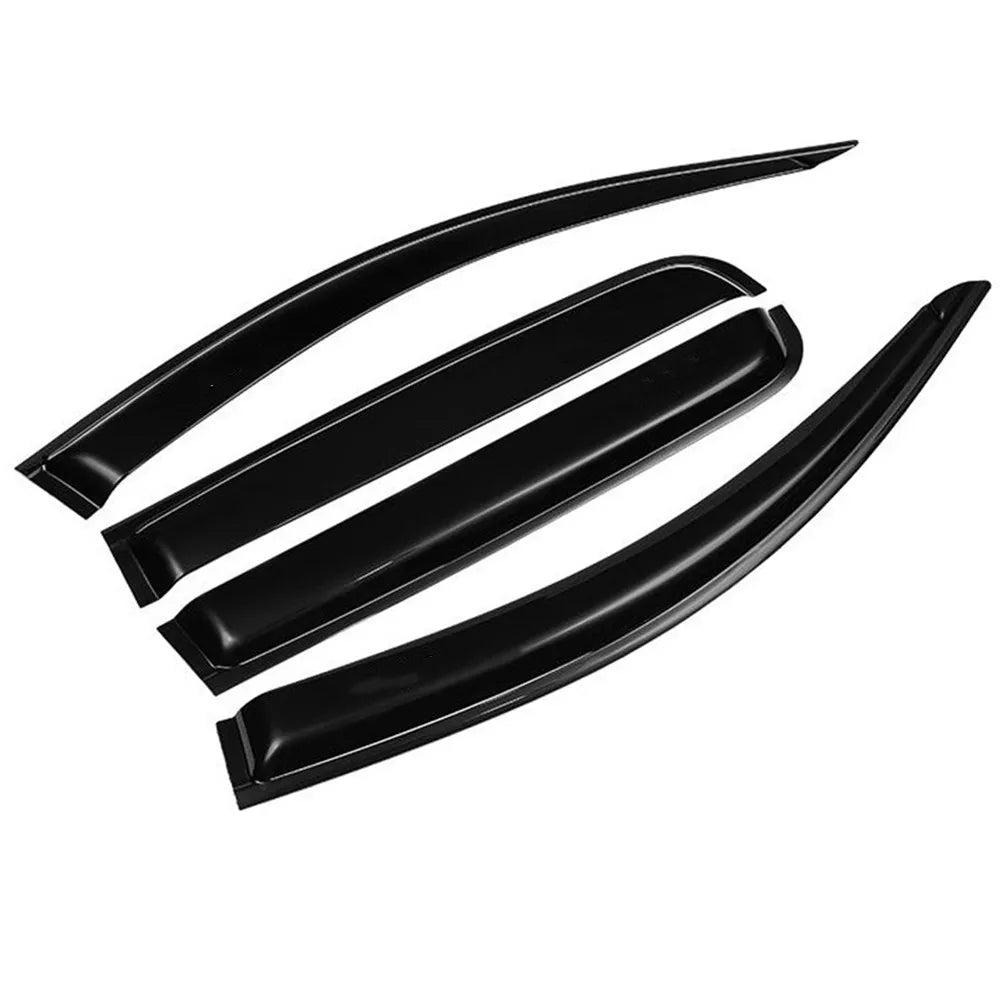 For Mitsubishi Outlander 2014-2020 Cars Accessories Window Visors Rain Sun Guard Vent Wind Deflector Weathershield Moulding Trim sayaragear