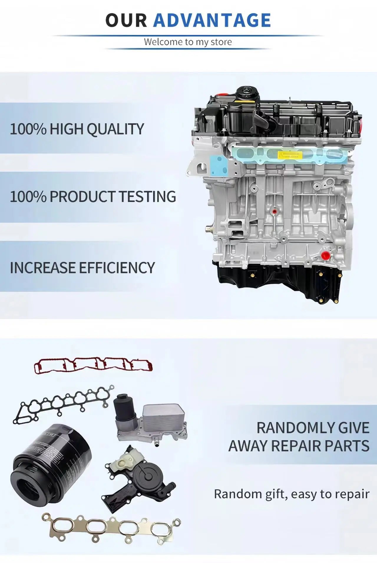 SQR484F Car Engine Assembly 2.0L for Chery Tiggo with High Quality and Good Pricecustom sayaragear