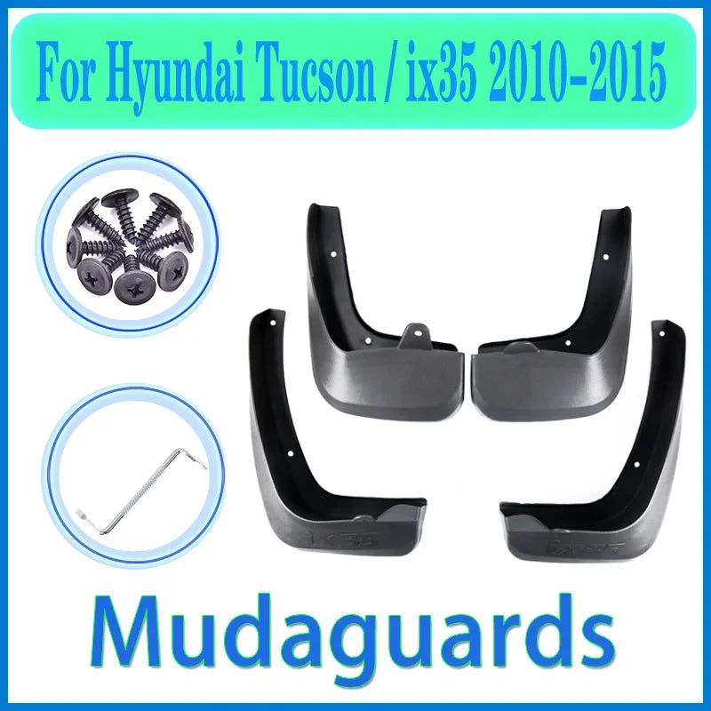for Hyundai Tucson ix35 LM 2010 2011 2012 2013 2014 2015 Car Fender Mudguard Mud Flaps Guard Splash Flap Car Accessories sayaragear