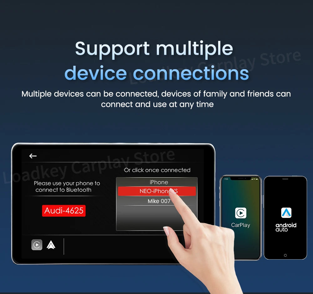 CarlinKit 5.0 & CarlinKit 4.0 Wireless CarPlay Android Auto Waze Music Spotify Auto For Audi Golf Peugeot Mazda KIA Mercedes MG sayaragear