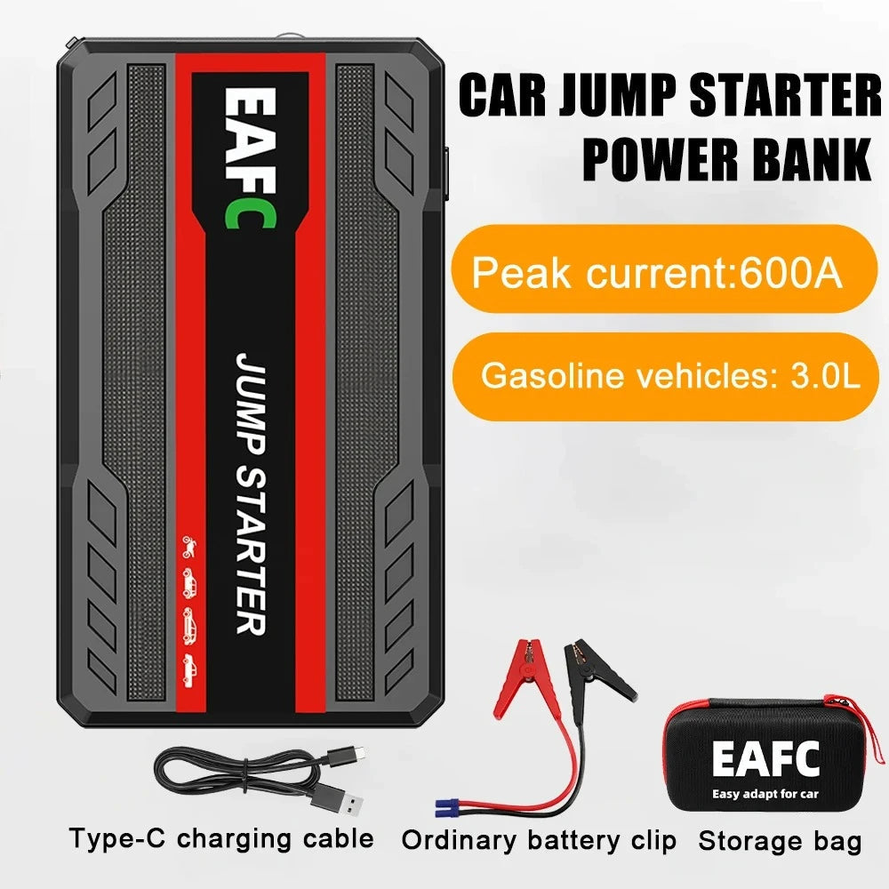 Hot 2000/1200/1000A Car Jump Starter  Car Battery Starters Portable Power Bank 12V Starting Device Booster For Petrol Diesel Car sayaragear
