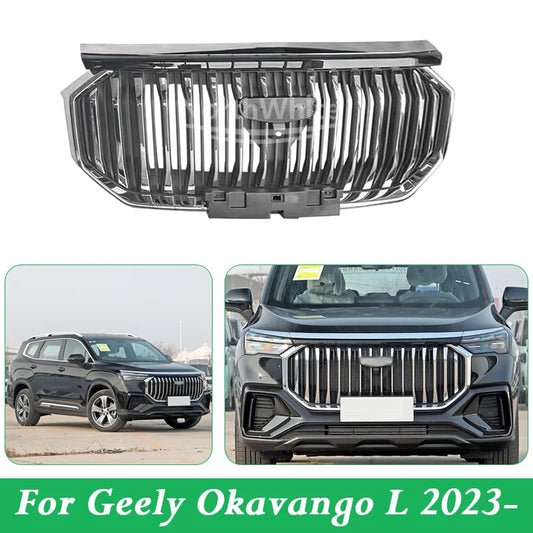 Front Bumper Grille Mask For Geely Okavango L 2023- Radiator Grille Assembly sayaragear