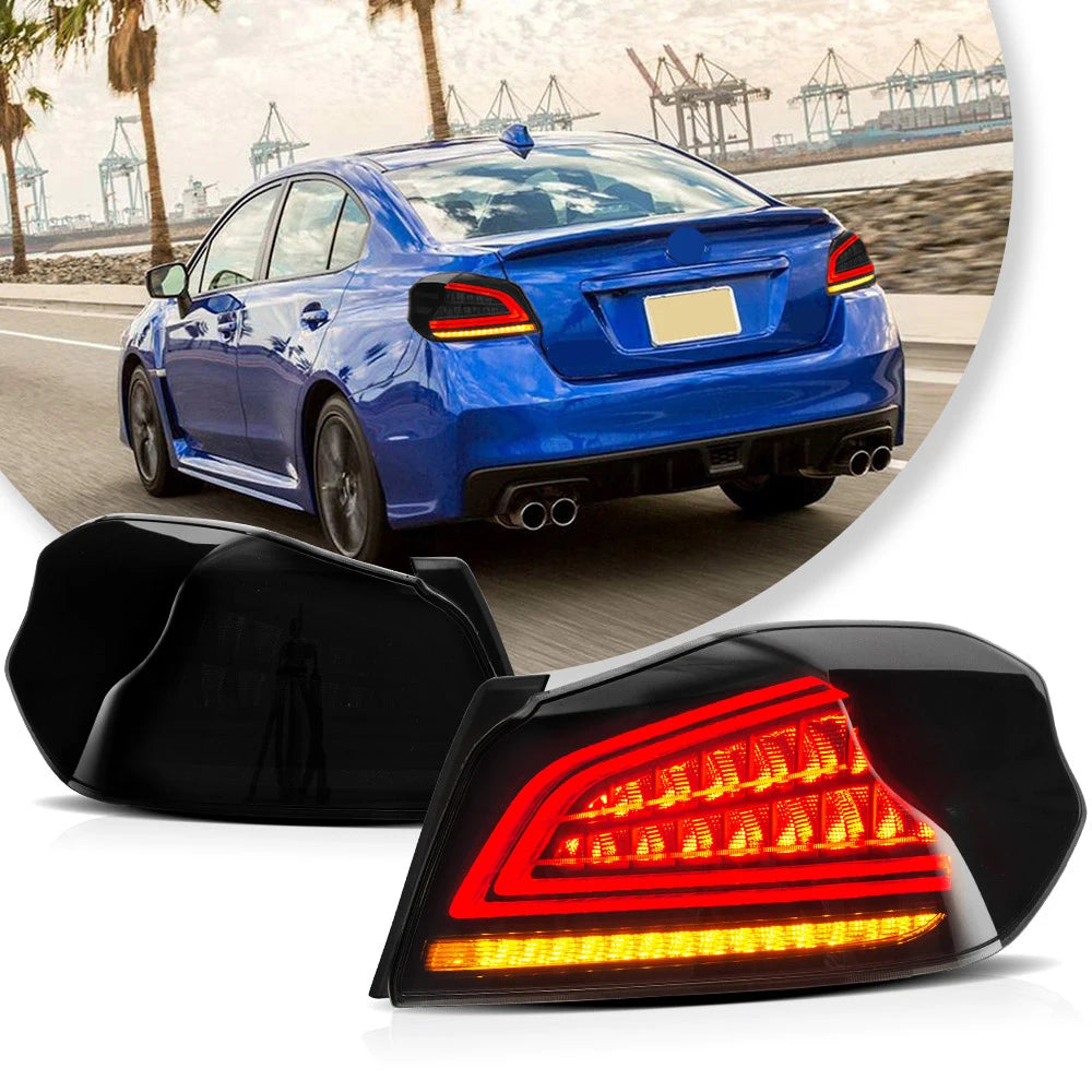 Vland 15-21 WRX & WRX STI 1st Gen (VA) LED Tail Lights With Sequential Turn Signal sayaragear