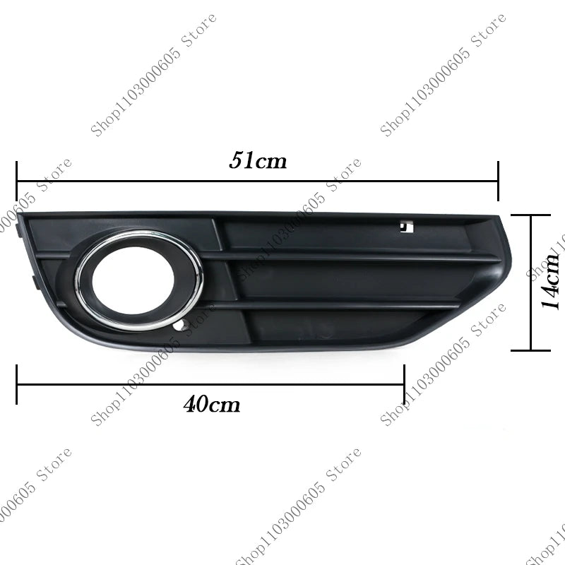8K0807681J01C 8K0807682J01C For Audi A4 AR B8 B8.5 Allroad Quattro Travel 2009-2015 Automobile Accessories Fog Light Frame - sayaragear