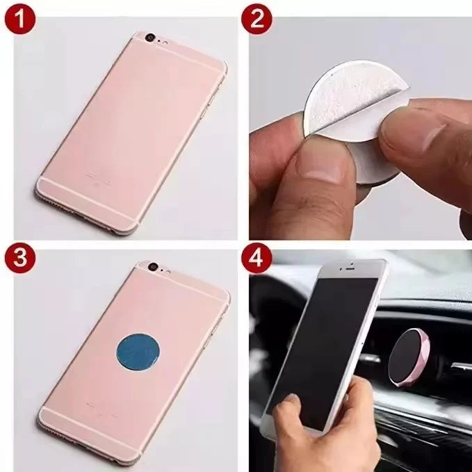 1/20Pcs Magnetic Metal Plate For Magnetic Car Phone Holder Universal Iron Sheet Sticker Stand Mobile Phone Magnet Holder Mount sayaragear