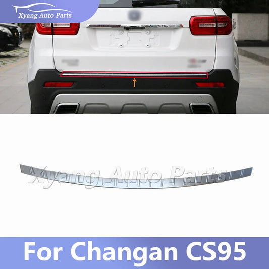 Rear Bumper Molding  Trim For Changan CS95   Rear Trunks Pedal Protector Cover 2804109-AP01 sayaragear