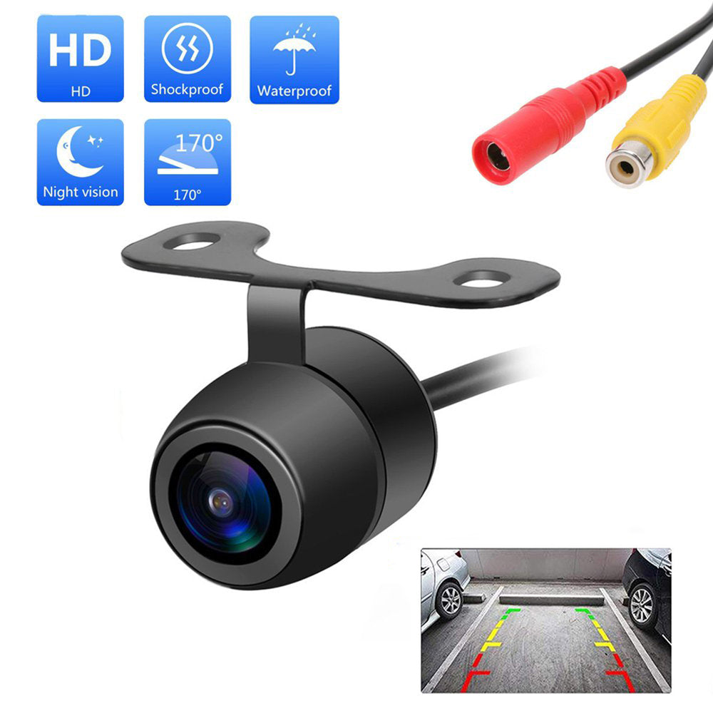 Car Rear View Camera Night Vision Reversing Auto Parking Camera IP68 Waterproof CCD LED Auto Backup Monitor 170 Degree HD Image sayaragear