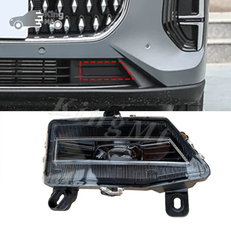 For Chery Tiggo 8L Omoda 6 EXEED Yaoguang Foglight Fog Light Assy Front Bumper Fog Lamp Kit Replacement with Waterproof Housing sayaragear