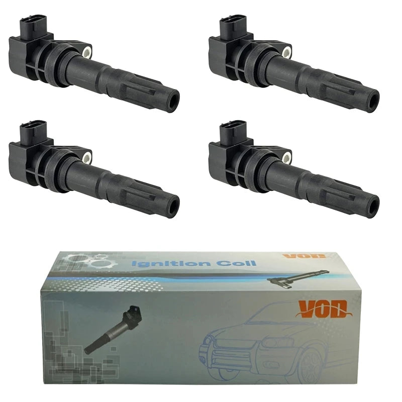 4pcs Ignition Coil For BYD 1.5L F3 2011- Qin 2018- G3 2011- L3 2011- T3 2017- YUAN 1.5L 2015- 473QE3705100 473QE3705100A sayaragear
