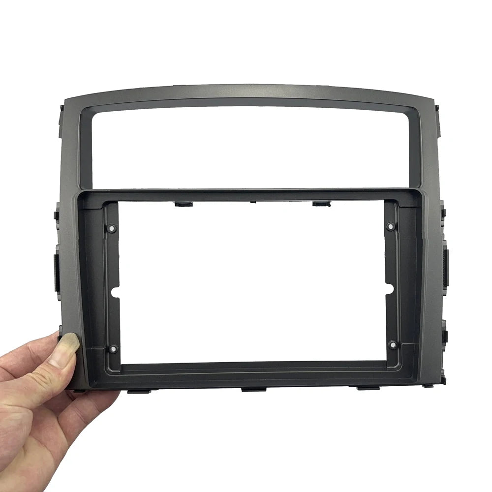 9 Inch Car Radio GPS MP5 Android Stereo Player 2 Din Head Unit Fascia Panel Dash Frame For MITSUBISHI Pajero 4 V80 V90 V93 V97 sayaragear