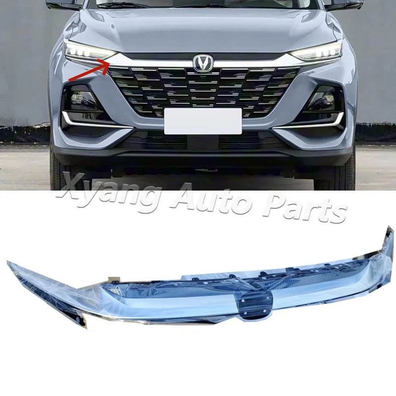 Front Bumper Grille Trim Pieces For Changan CS75 Pro Front Grille Panel F202F271301-0435 sayaragear