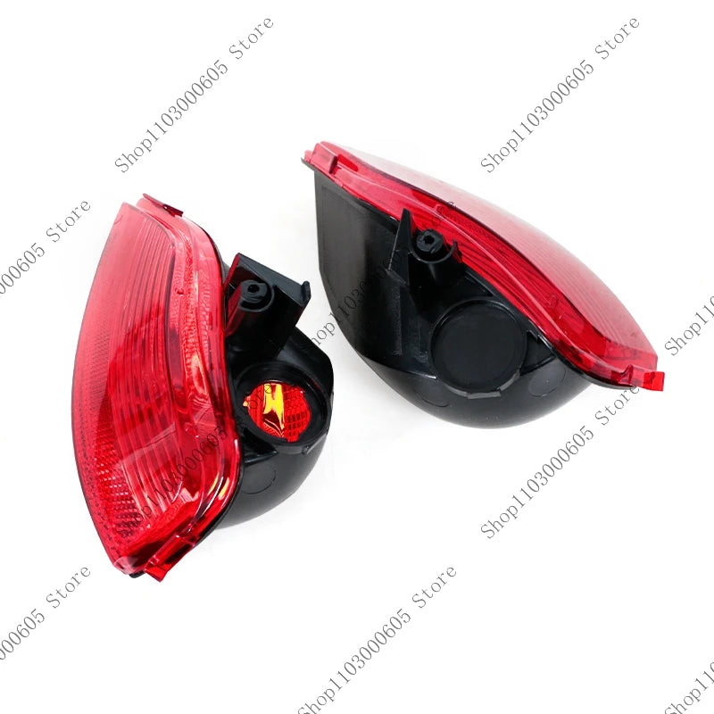 For Dacia Duster 2018- Auto Parts Rear Bumper Reflector Rear Fog Lamps Brake Signal Lamp Reflective Marker 265650001R 265600001R - sayaragear