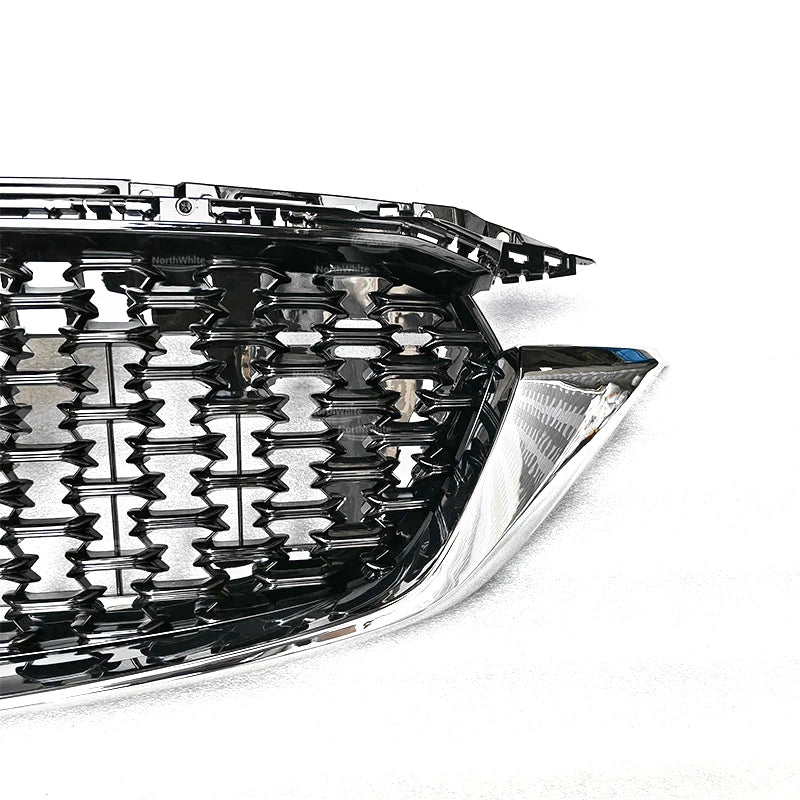 Front Upper Grille Bumper Grille Black Gloss For Mazda CX5 CX-5 2022-2023 Racing Grills KBST-50-719 sayaragear