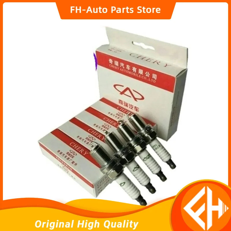 original Ignition Spark plugs kit for Chinese CHERY TIGGO5 SUV A3 A5 SQR473 481 484 engine Auto car motor parts A11-3707110CA sayaragear