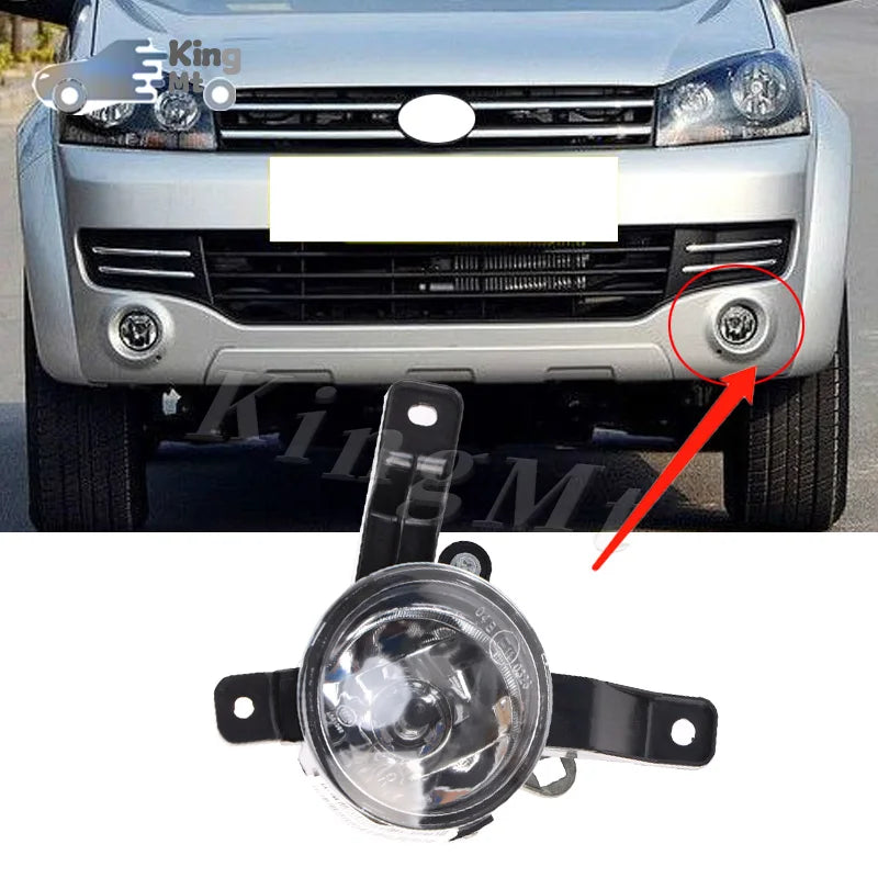 For Great Wall Wingle 5 Foglight Car Fog Light Halogen Front Bumper Fog Lamp Kit Housing sayaragear