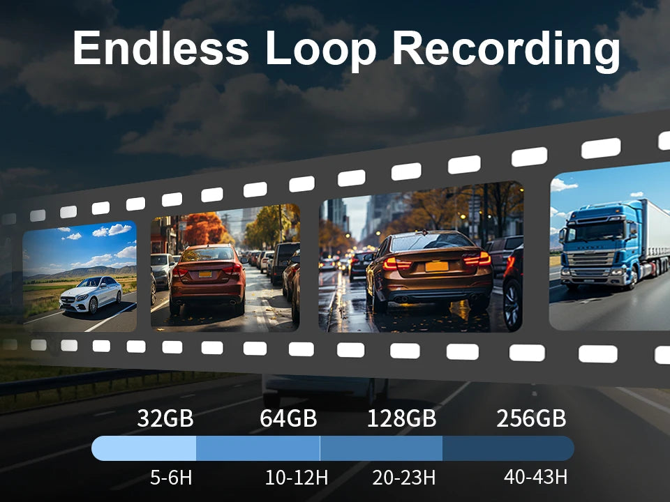 2K Dash Camera For Car DVR Dash Cam In The Car KAWA D5 Video Recorder Emergency Voice Control WiFi APP Monitor WDR Dashcam sayaragear