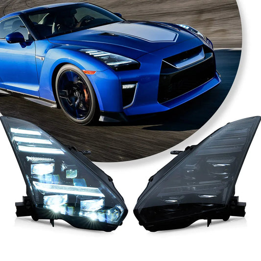 Vland LED Projector Headlights for 2008-2023 GT-R R35 High-Intensity Lighting Upgrade Kit sayaragear