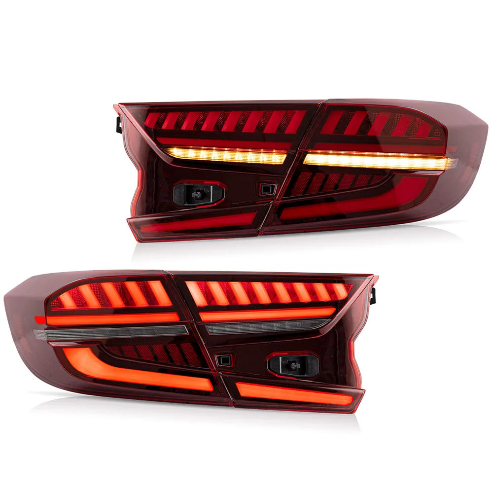 Vland 2018-2022 Accord 10th Gen Full LED Tail Lights With Dynamic Welcome Lighting sayaragear
