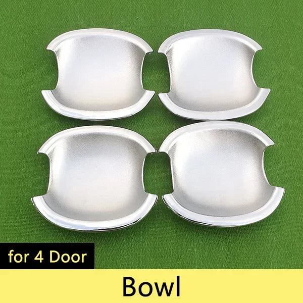 Chrome Handle Cover Trim Set for Ford Focus 2 mk2 mk2.5 2004 2005 2006 2007 2008 2009 2010 Car Accessories Stickers Car Styling sayaragear