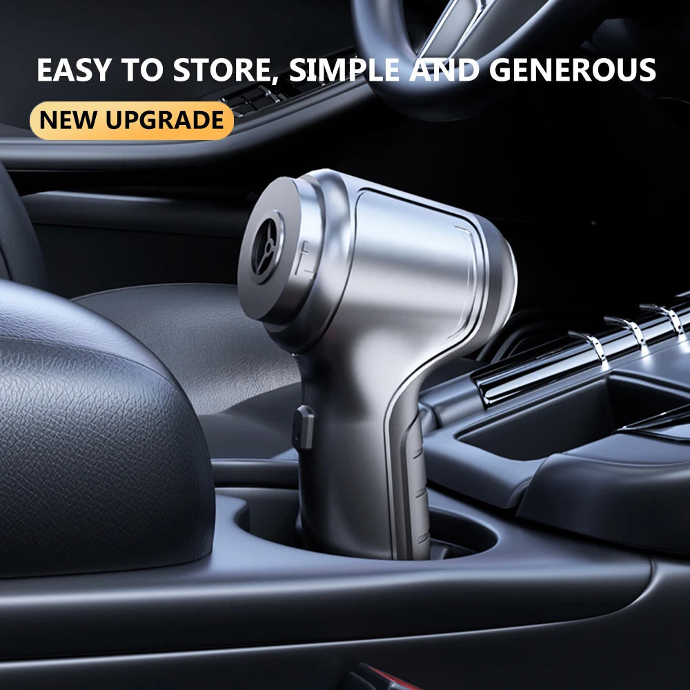Car Vacuum Cleaner Wireless Air Dust Blower Gun for Car Powerful Portable Car Cleaning Appliance Cordless Vehicle Cleaner sayaragear