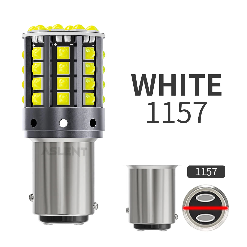 2x 1157 BAY15D P21/5W 1156 BA15S P21W BAU15S PY21W LED WY21W 7440 W21W T20 7443 W21/5W Turn Signal Reverse Brake Light Bulb 12V sayaragear