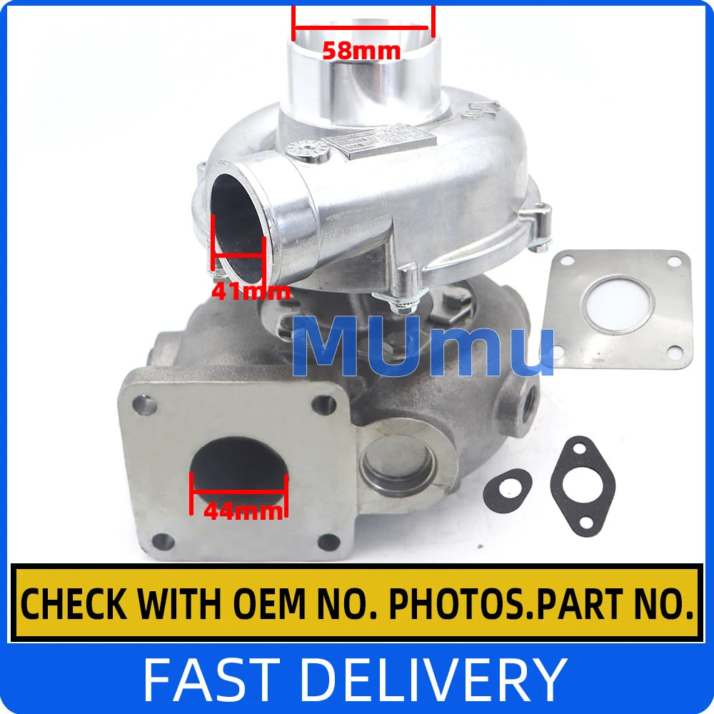 RHC61W Turbo VC240080 11919518031 11919518030 119195-18030 119195-18031 for Yanmar Marine 4LH-STE Engine sayaragear