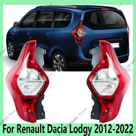 For Renault Dacia Lodgy 2012-2022 Automobile Accessories External Rear Tail Light Turn Signal Brake Signal Stop Light 265558016R - sayaragear