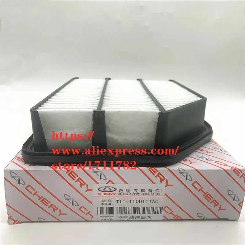 Filter Sets For Chery Tiggo 3 E4G16 Engine 1.6L Air Filter&Oil Filter&Cabin  Filter&Fuel Filter T11-1109111AC/E4G16-1012040 sayaragear