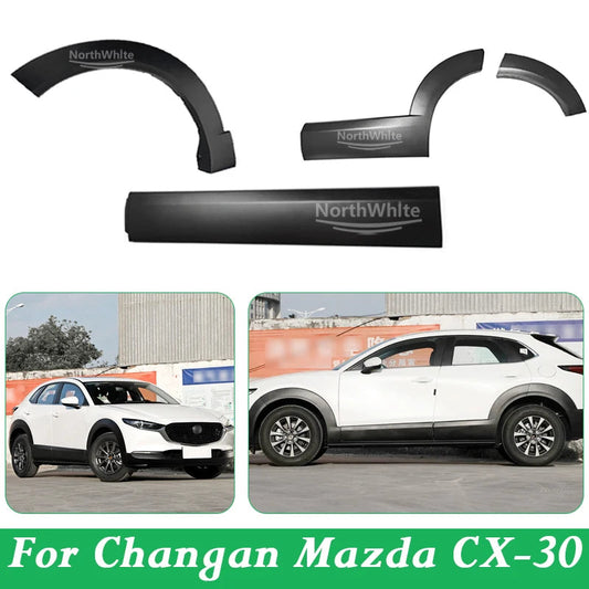 For Changan Mazda CX-30 2020-2024 Front Rear Wheel Arch Trim Fender Car Wheel Fender sayaragear
