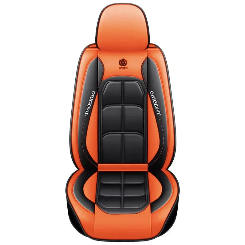 Car seat cushion Four Seasons universal new seat cover Leather seat cover Ice silk seat cushion Fully wrapped seat cushion sayaragear