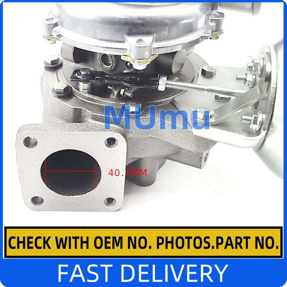 RHF5 RHF4H-VIBR Turbo for Isuzu D-Max 4JB1T 2.8L 4cyl  VDD30013 VBD30013 50VAT-SA013B VAD30013 VCD30013 8980115292 8980115293 sayaragear