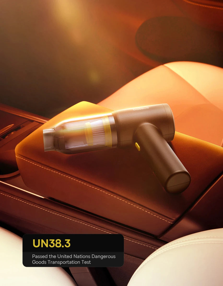 Baseus Car Vacuum Cleaner Wireless Air Dust Blower Gun for Car Powerful Portable Car Cleaning Appliance Cordless Vehicle Cleaner sayaragear