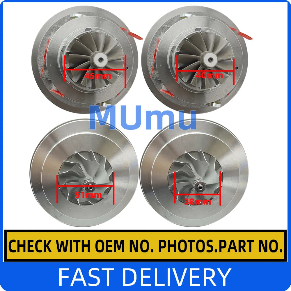 Turbo Cartridge For Mitsubishi L200 L300 2.5 TD 4WD 64 Kw 49177-01500, 4917701500,49177-01501,4917701501,49177-01510,4917701510 sayaragear