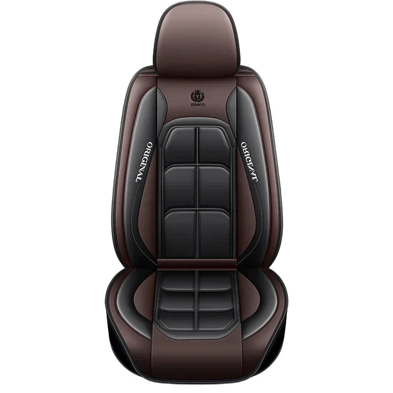 Car seat cushion Four Seasons universal new seat cover Leather seat cover Ice silk seat cushion Fully wrapped seat cushion sayaragear