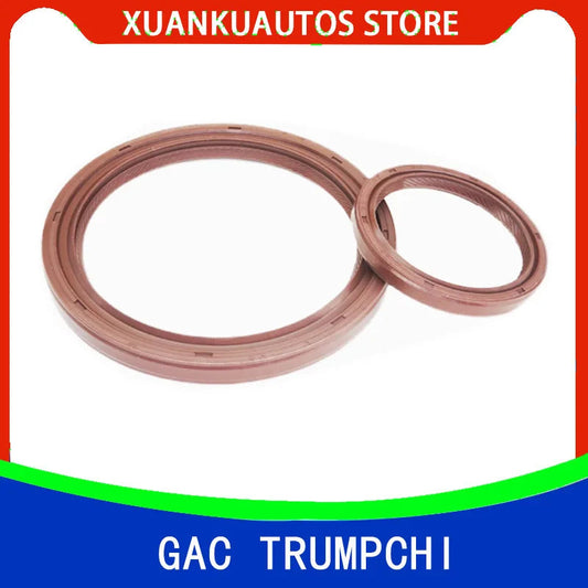 Original engine crankshaft front oil seal, crankshaft rear oil seal sealing ring For GAC Trumpchi GS4, GS3, GA4 sayaragear