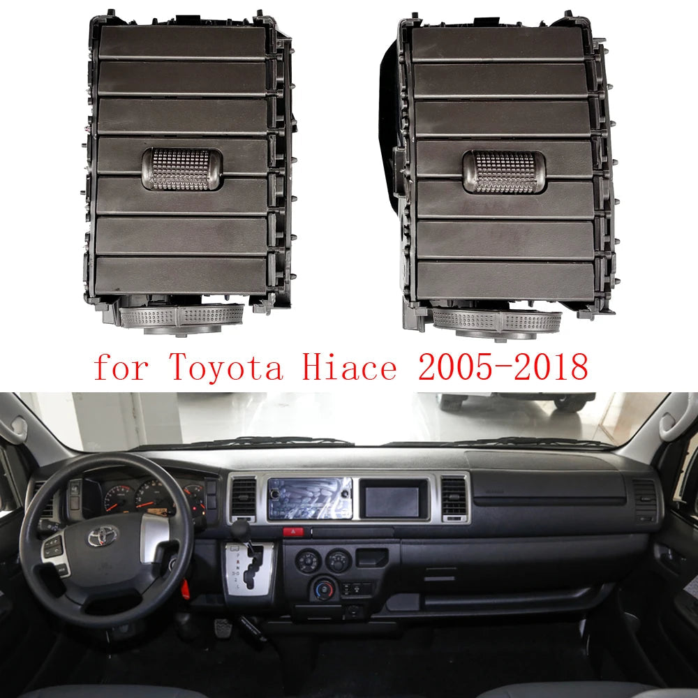 HAOCHEN for Toyota Hiace Air condition Outlet vents Dashboard AC Outlet 2010 2006 2008 2009 2012 2015 2017 air grill for Hiace sayaragear