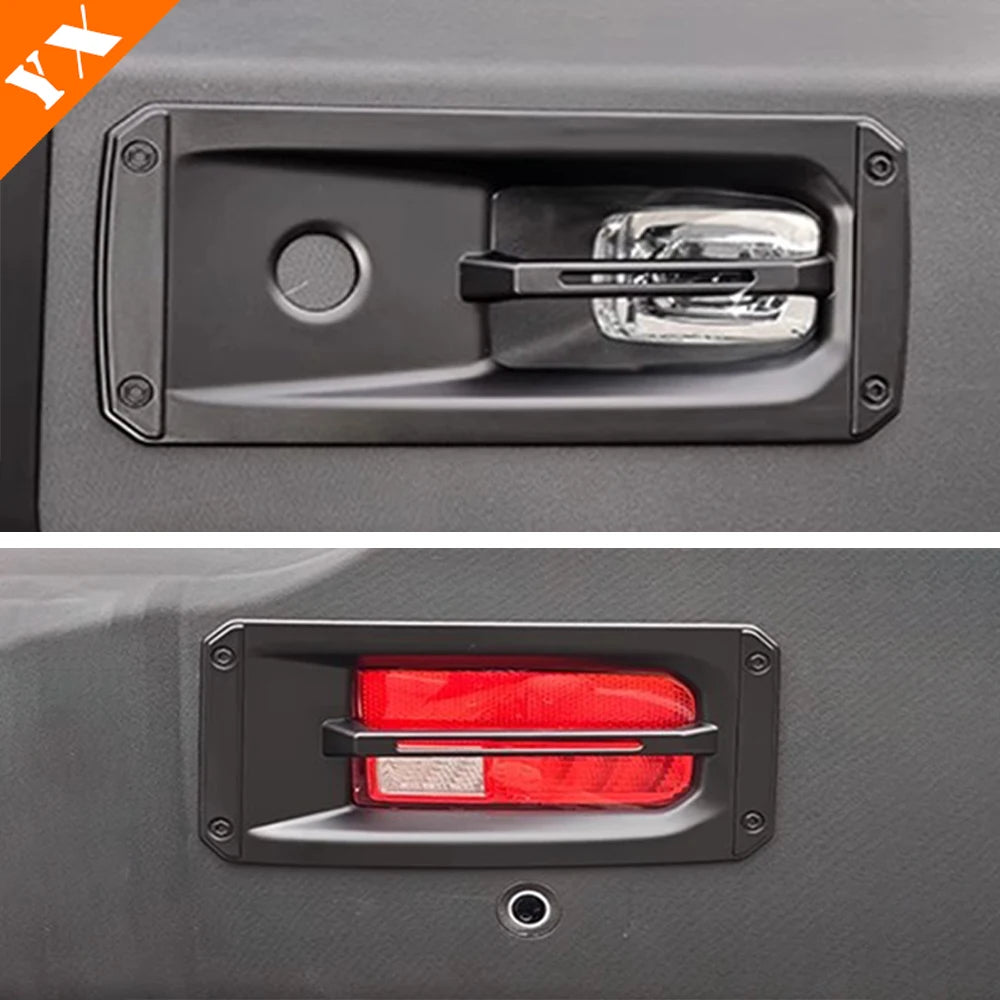 For Jetour Freedom T1 2025-2026 Car Plastic Tail Lights Cover Auto Front Rear Fog Light Frame Decoration Anti Hit/Scratch sayaragear