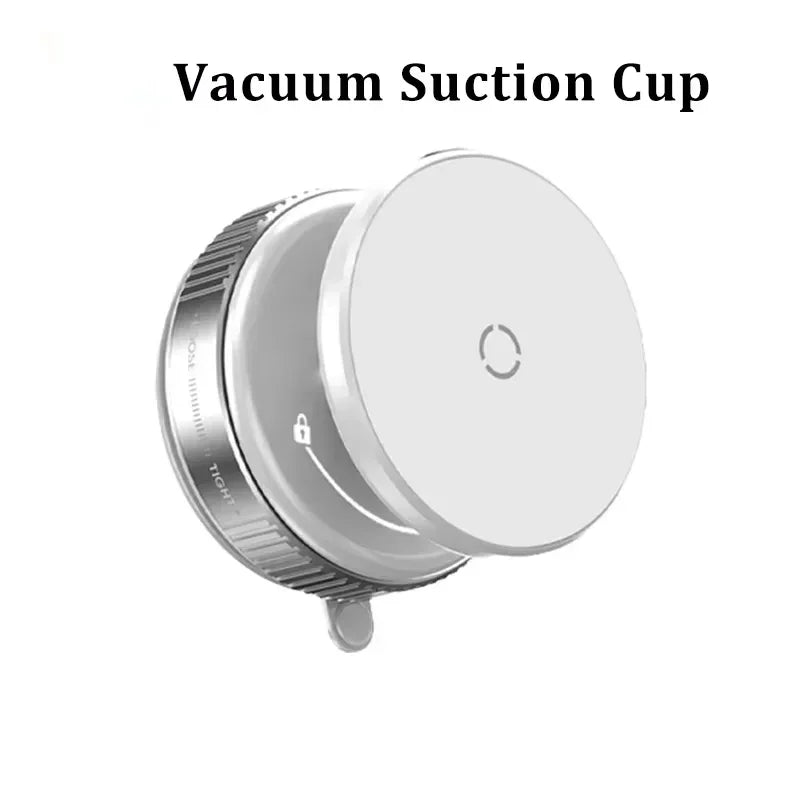 Strong Magnetic Phone Holder Foldable Design 360° Adjustable Vacuum Car Mount For Cell Phone For iphone Live Streaming sayaragear
