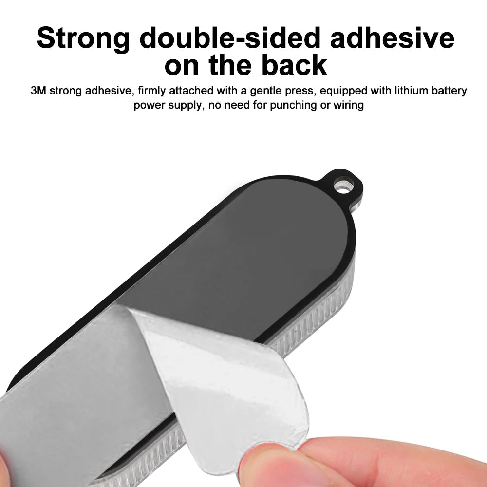 Solar Flashing Warning Light LED Warning Safety Flashing By Strobe Light Adjustable Auto Parking Lamp Rear Warning Light sayaragear