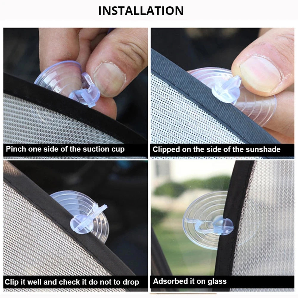 Car Sunshade Covers Cover Universal Windscreen Folding Visor Reflector Windshield Auto Window Sun Shade Protector Accessories sayaragear