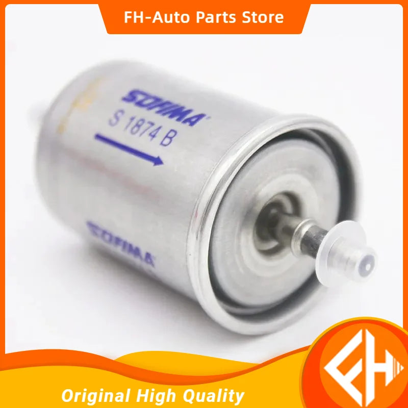 1PCS Fuel Filter for Great Wall C20R, C30, C50, M2, M4, V80, Haval H6, H2, H1, M6, L1.5, 1.5T Engine, Part No. 1117100-V08 sayaragear