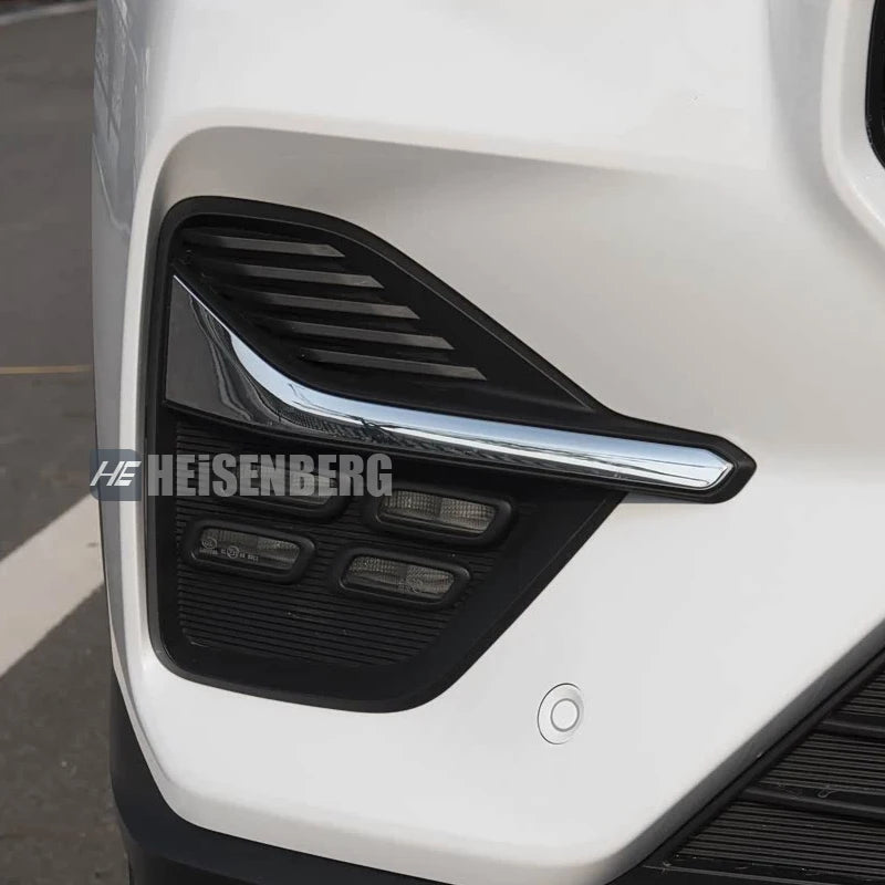 For Chery Jetour X90 X95 Front Fog Light Frame Fog Lamp Decorative Cover Front Strip Trim sayaragear