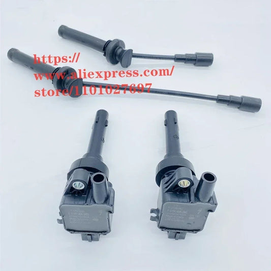 Ignition Coil/Ignition Cable Kit for Chery Arrizo 7 5 Tiggo 3 A3 M11 E4G16 engine E4G13-3707130/E4G13-3705110 F01R00A041 sayaragear