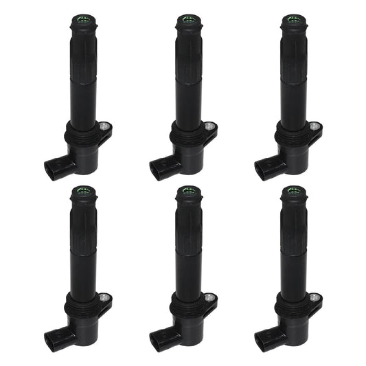 6Pcs Ignition Coils NEC000110 NEC000070L For MG ZT 160 190 ROVER 75 2.0 2.5 1999-2005 Land Rover Freelander L314 2.5L 2000-2006 sayaragear