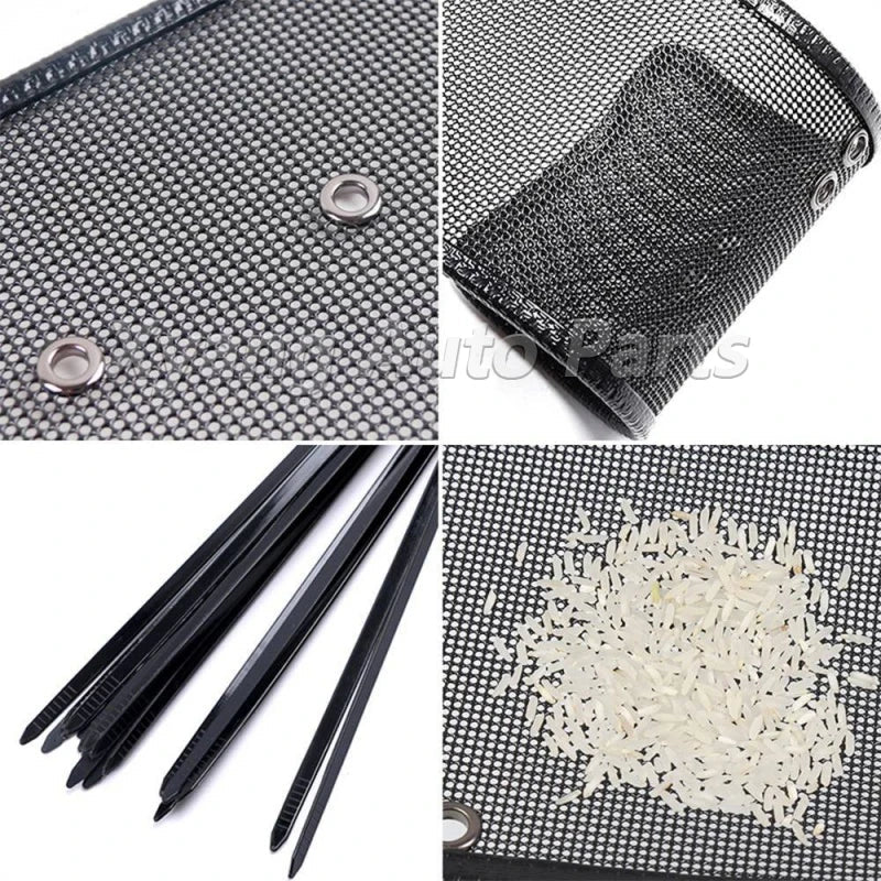 Car Front Grille Middle Net Insect-Proof Net Water Tank Condenser Anti-Mosquito Catkin Net Cover For Changan CS95 2019 - 2023 sayaragear