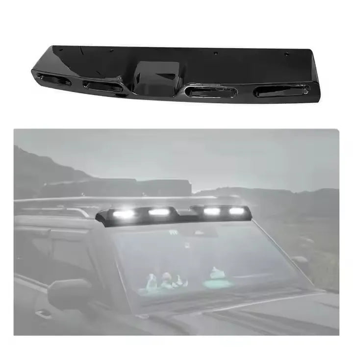 for Land Rover Defender Roof Rack Lights Off-Road Guard 4 Eye Searchlight Exterior Accessory Lamp Roofspot Retrofittingcustom sayaragear
